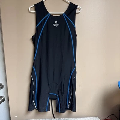 Aero Tech Designs One-Piece Men's  Padded Cycling Shorts Bodysuit Size 4XL - Image 1 of 3