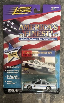 Johnny Lightning America's Finest St. Louis Missouri Police Chevy Caprice 1:64 - Image 1 of 2