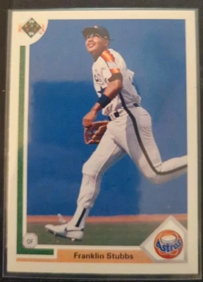 Franklin Stubbs "Houston Astros". 1991 Upper Deck Baseball Card #168 - Image 1 of 2