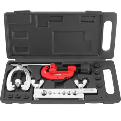 TECPO BÖRDELGERÄT BÖRDEL WERKZEUG BREMSLEITUNG LEITUNG BÖRDELN + ROHRSCHNEIDER - Bild 1 von 4