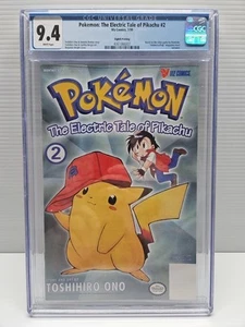 Pokemon The Electric Tale of Pikachu 2 cgc 9.4 Viz Comics 1999 1st print GREAT c - Bild 1 von 3