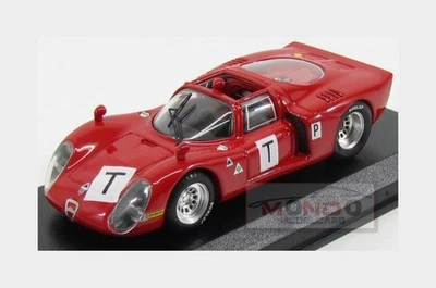 1:43 BEST Alfa Romeo 33.2 Le Mans Test 1968 Bianchi Zeccoli Grosselin BE9647 - Immagine 1 di 2