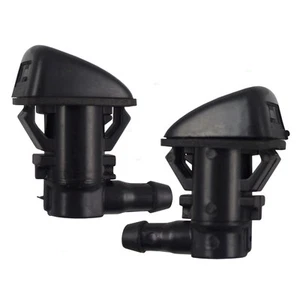 Pair Wiper Washer Nozzles for Mitsubishi Galant Jeep Grand Cherokee Front Window - Picture 1 of 3