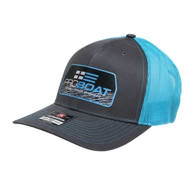 Gorra Pro Boat Pro Boat azul carbón/neón Snapback PRB-2115 Foto 1 de 2