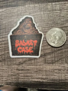 Basket CaseSticker Horror Halloween Cult Movie Classic Freaky Creepy Bizarre New - Picture 1 of 3