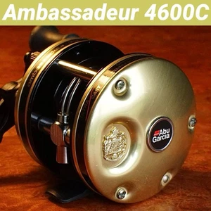 Carrete de baitcasting Abu Garcia Ambassadeur 4600C diestro - Se envía desde Japón - Imagen 1 de 14