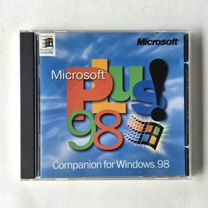 Microsoft Plus! 98 Companion For Windows 98 CD Disc + Product Key - Picture 1 of 3