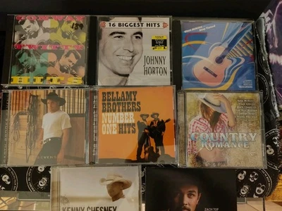 8 CD Lot CLASSIC COUNTRY ~GARTH BROOKS, CONWAY TWITTY, KENNY CHESNEY, ZACH TOP - Image 1 of 4