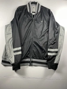 Chaqueta de nailon bombardero negra Rocawear Denim Co para hombre talla 3x Y2K - Imagen 1 de 8