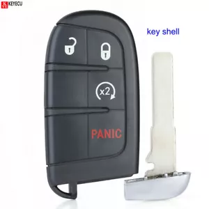 Mando a distancia inteligente para Jeep Compass Renegade Fiat 500X 2016-2020 carcasa carcasa llavero - Imagen 1 de 5