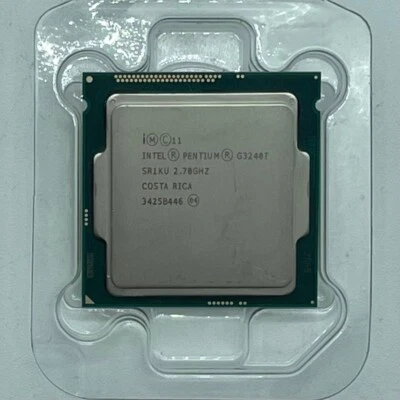Intel Pentium G3240T  2.70GHz Dual-Core CPU Processor SR1KU LGA1150 Socket - Image 1 of 2