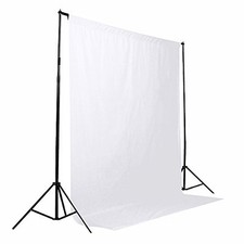 Nuevo 2.8M X 1.8M 100/% Algodón Negro muzlin Telón De Fondo telón de fondo 9FT X 6FT