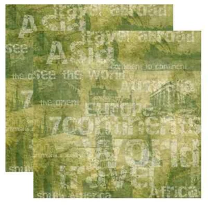 Karen Foster Design 12x12 Scrapbook Paper - World Travel - Bild 1 von 1