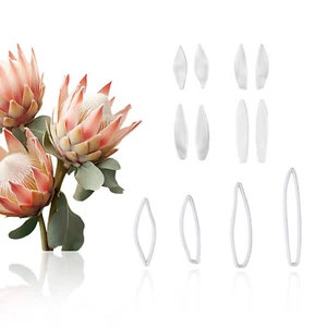 Protea Sugar Flower Mold Petal Silicone Mold Plastic Cutters DIY Craft Mold - Picture 1 of 7