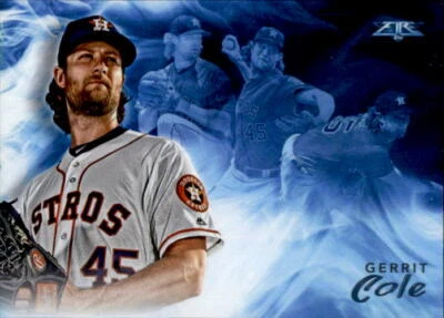 Gerrit Cole 2019 Topps Fire Smoke & Mirrors Card #SM-13 - Image 1 of 2