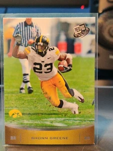 2009 Press Pass Football Shonn Greene #14 🏈 Iowa Hawkeyes - Picture 1 of 2