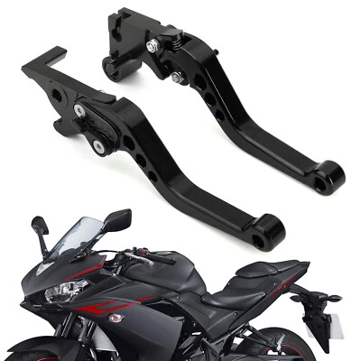 Brake Clutch Levers For YAMAHA YZF R3 R25 MT 25 2015-2017 Black US H0 Foto 1 de 4