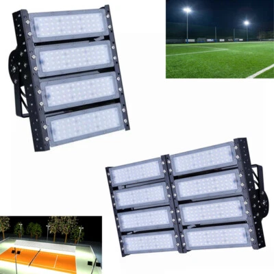 FARETTO LED 200W 400W LUCE FARO ESTERNO INTERNO IP66 LAVORI STRADALI CAMPI SPORT - Immagine 1 di 4