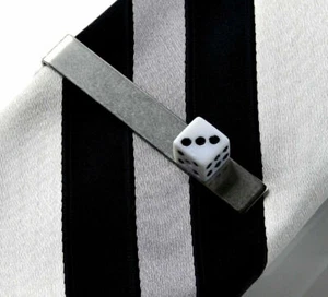 Mini Dice Tie Clip - Picture 1 of 7