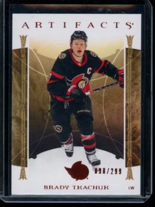 2022-23 Upper Deck Artifacts #112 Brady Tkachuk Copper #/299 - Picture 1 of 2