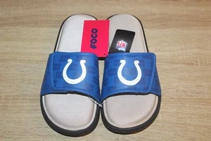Sandalias chanclas Indianapolis COLTS NFL Team Logo espuma deslizable ~ Para hombre - Imagen 1 de 5