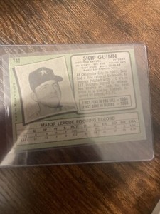 1971 Topps - High # #741 Skip Guinn