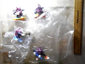Vintage 88 California Rosinen Figuren 4 Horn Skateboard Schlittschuhe Topper PVC Muster - Bild 1 von 19