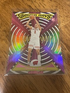 2022 Chronicles Draft Picks Gamma Rays Johnny Davis Pink RC #ZG-JDA Wisonsin