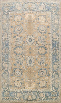 Vegetable Dye Floral khotan Oriental Area Rug Handmade Wool Large Carpet 10x12 - Image 1 of 4