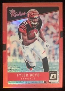 Optic Tyler Boyd Bengals The Rookies 2016 rojo Prizm #4/99 - Imagen 1 de 2