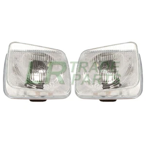 LAND ROVER DISCOVERY 1 200TDI NEW FRONT HEADLIGHTS LAMPS PAIR UK RHD (1989-1994) - Picture 1 of 1