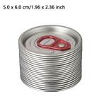 20 Aluminum Soda Beer Drink Can Lid W Pulling Ring Tins Cap For Cans Beverage 2