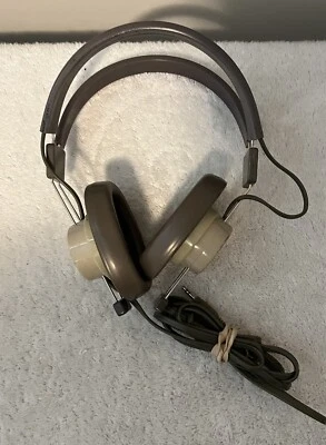 Auriculares estéreo sobre la oreja Telex 610 de colección con cable ajustable Foto 1 de 4