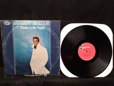 Johnny Mathis Tender Is The Night vinyl LP Mercury records MG 20890 1964 - Image 1 of 4