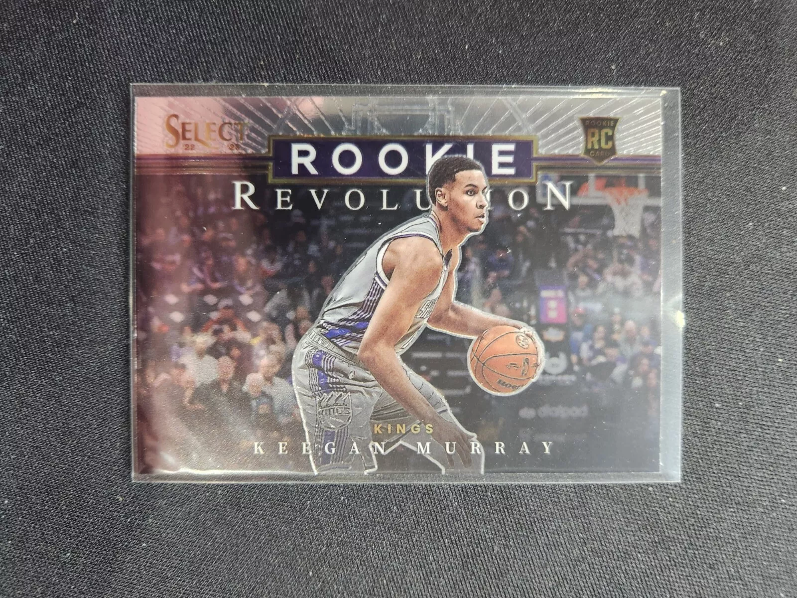 2022-23 Panini Select Basketball Rookie Revolution Keegan Murray RC #5
