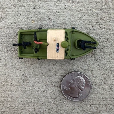 Vintage 1994 Micro Machines Military Pibber Vietnam Era River Boat - Image 1 of 4
