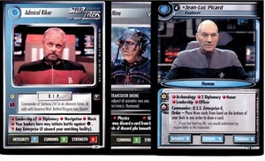 Star Trek CCG 1E & 2E Oversize Promo Card Set Almost Impossible To Find 5"x7"In. - Picture 1 of 1
