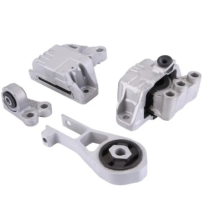 4Pcs Engine Mount & Trans Mount For Fiat 500X 2016-2018 Jeep Renegade 2015-2017 - Image 1 of 4