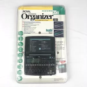Royal Personal Organizer RG135 Contacts Schedule Expenses ToDo Calendar etc NIB! - Picture 1 of 8