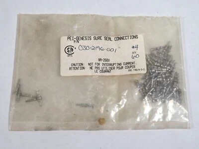 Conector de crimpado ITT Cannon 030-2196-001 Sure Seal 14-18 AWG paquete de 60 nuevo con caja Foto 1 de 2