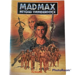 Mad Max Beyond Thunderdome The Storybook Vintage 1985 Mel Gibson Tina Turner - Imagen 1 de 8