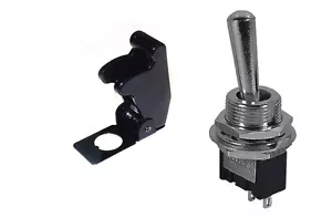 1 PIEZA SPST (ENCENDIDO-APAGADO) 2P MINI INTERRUPTOR 6AMP@125V CUBIERTA NEGRA 66-1230/66-5010 - Imagen 1 de 3