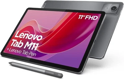 Lenovo Tab M11 + Pen 10,95" Mediatek Helio G88 4+128GB Android Wifi Luna Gris - Imagen 1 de 4