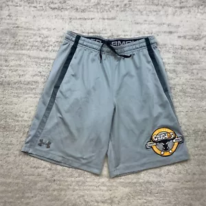 Under Amour New York Gauchos Basketball Shorts Men Medium Gray Athleisure Mens - Picture 1 of 10