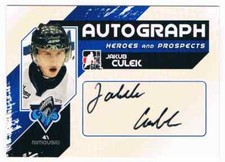 2010-11 HEROES AND PROSPECTS AUTOGRAPHS JAKUB CULEK AUTO RIMOUSKI OCEANIC #A-JCU