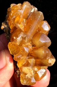 85g WOW! RAW Complete Natural Yellow Barite Crystal Cluster Specimen ip1213 - Picture 1 of 12