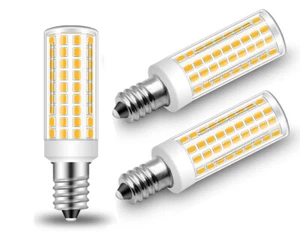 3pcs E12 LED bulb 7W 800LM 110V Dimmable 96-2835 C7 Ceramics Ceiling Fan Light H - Picture 1 of 13