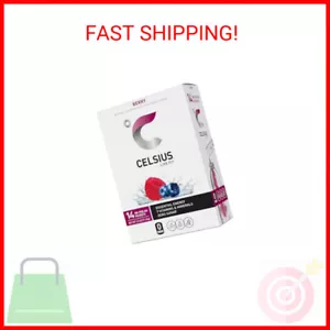 CELSIUS On-the-Go Powder Stick Packs, Zero Sugar (14 Sticks per Pack), Berry, 2. - Picture 1 of 1