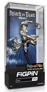 FiGPiN Pops and Pins Limpieza Exclusiva Levi #1312 LE 1000 AOT - Imagen 1 de 3