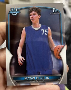 Matas Buzelis 2022-23 Bowman Chrome University Base #84